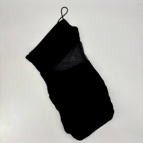 Superdown Jerica Black Mesh Mini Dress Size Medium - Picture 12 of 15